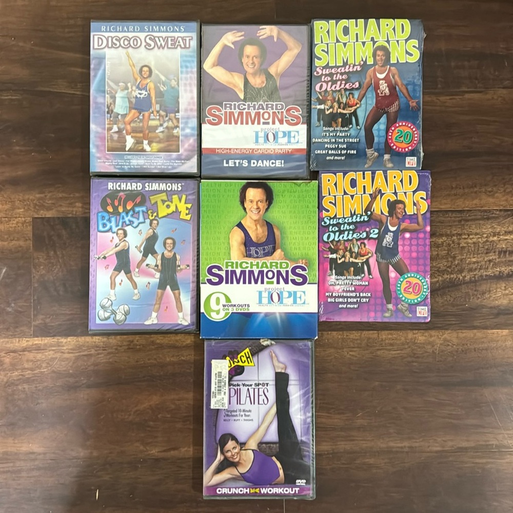 Richard Simmons Workout DVDS